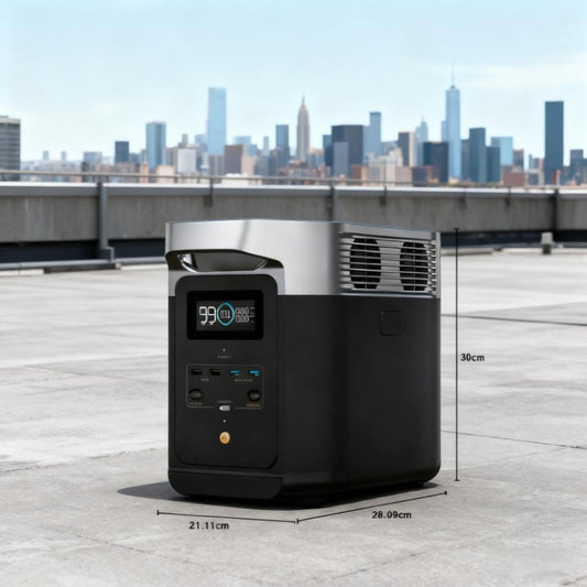 2200W Portable Power Station with Expandable Capacity and LFP Battery