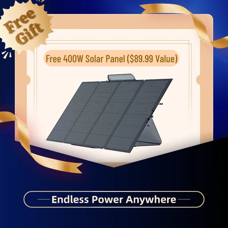 Motero™ Stay Powered Anywhere: Solar + Large Capacity = Ultimate Freedom (Only $159!)