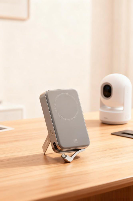 Magnetic Portable Power Bank with Smart Display and Fast Charging